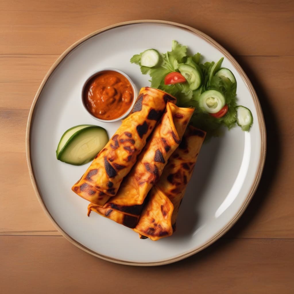 Paneer Tikka Wrap