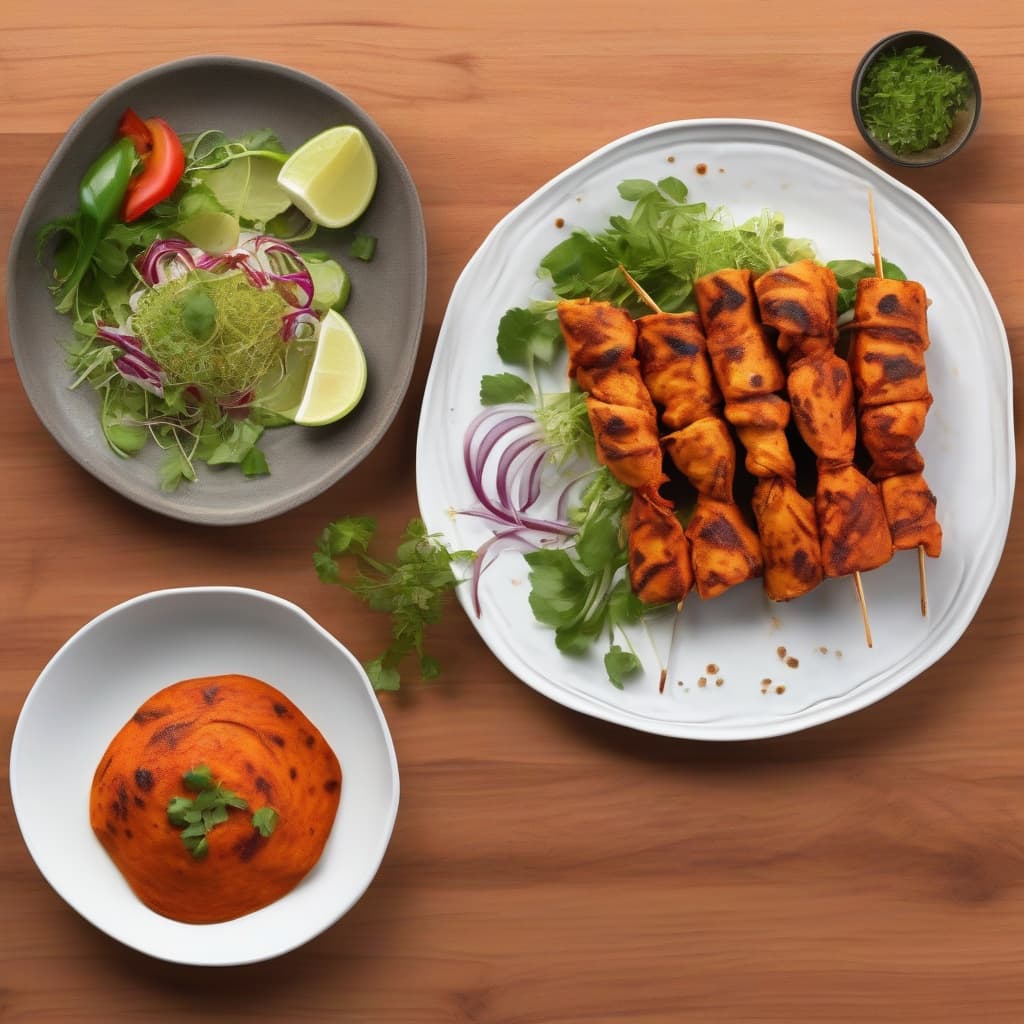 Fish Tikka Wraps