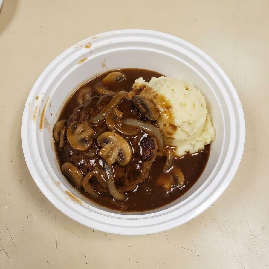 Hamburger Steak Dinner