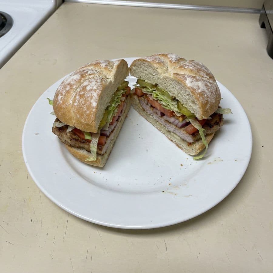 Pork Cutlet Sandwich