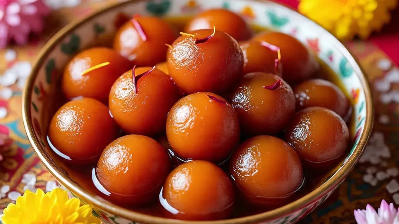 Hot Gulab Jamun (2 pcs)