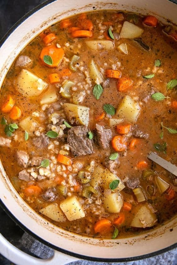 Beef Barley Soup