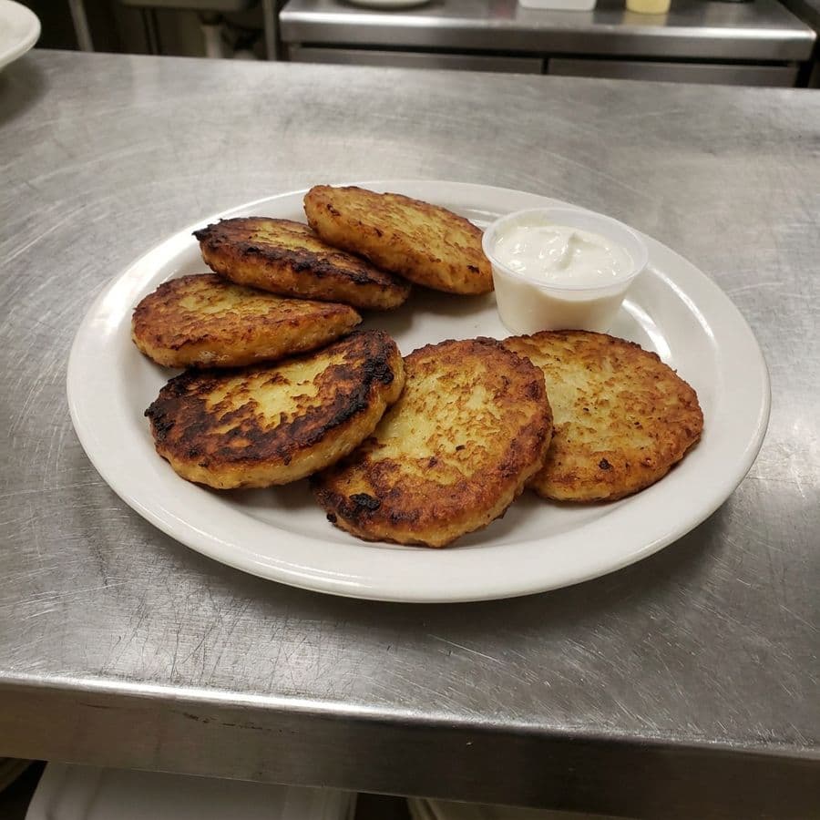 Ukrainian Potato Pancakes (6 pcs)