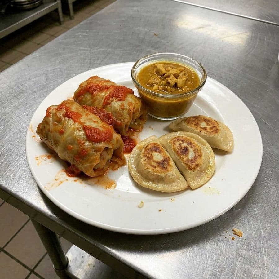 Cabbage Roll Platter
