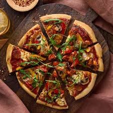 Hawaiian Chicken Ranch Pizza